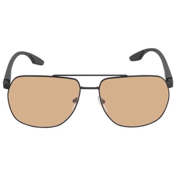 🔥Prada Orange Men's 62mm Pilot Sunglasses - Picture 2 of 4